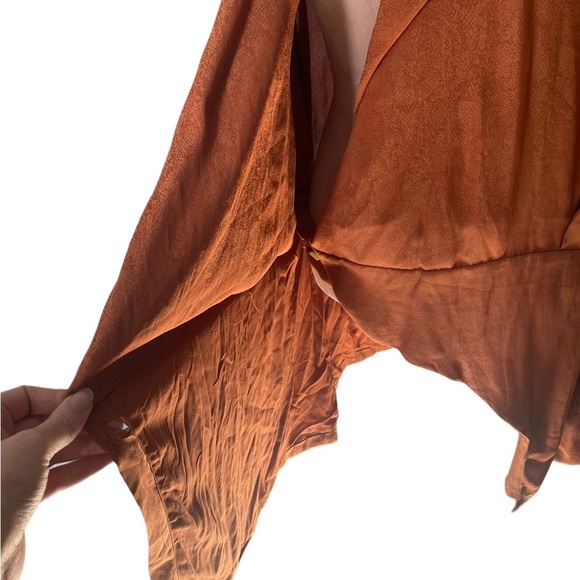 NWT FREE PEOPLE Cinnaber Lightweight Simone Mini Dress Size XL - Picture 7 of 11